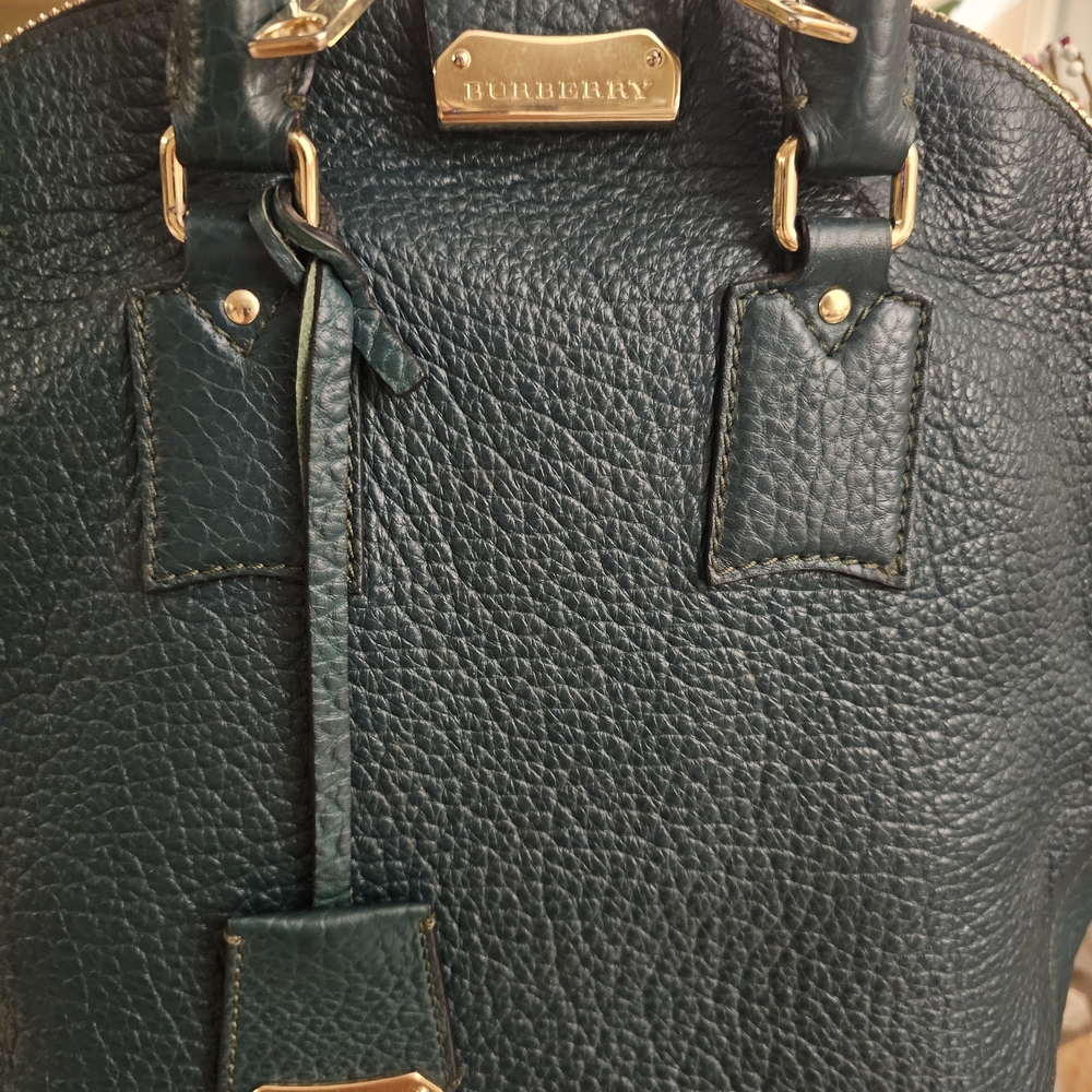 ‼️Sale‼️Burberry Green Leather Women's Bag - Picture 4 of 16